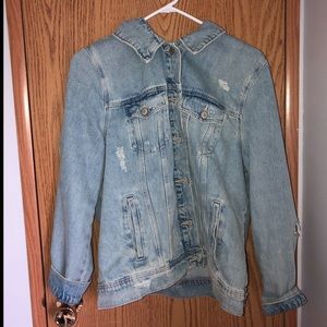 Distressed Jean Jacket
